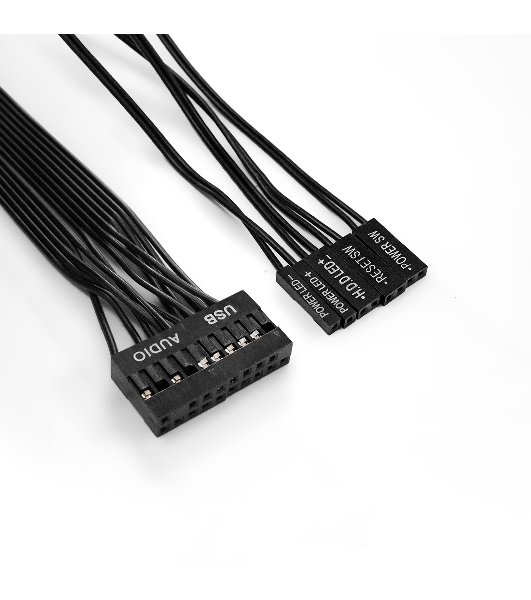 Компьютерный корпус Miditower ExeGate AA-440-AA350 (ATX, AA350 8 см, 2*USB, аудио)