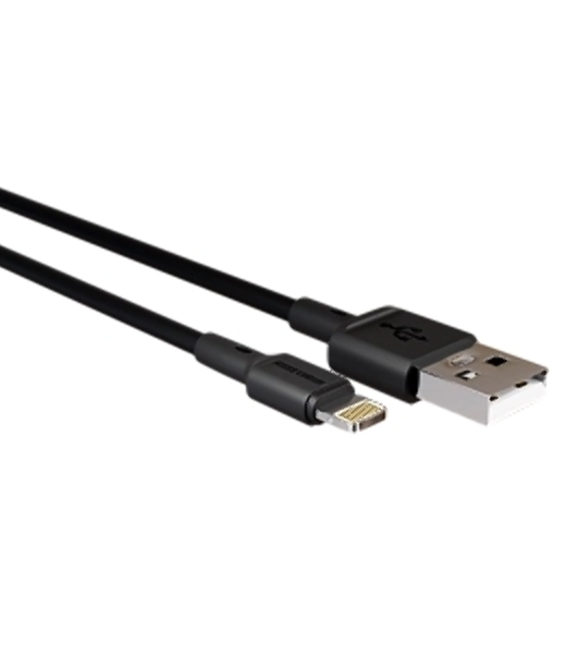 Сетевое зарядное устройство MORE CHOICE (4610196409875) NC11i 2USB 2.4A для Lightning 8-pin черный
