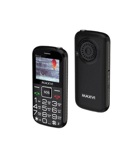 Мобильный телефон Maxvi B5ds up черный