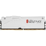 Оперативная память Kingston Fury Beast, DDR5, 16Gb (1x16Gb), 5600MHz, CL40, DIMM, радиатор, RGB, белый, фото3