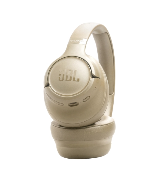 Беспроводные/проводные наушники JBL Tune 730BT бежевый, полноразмерные, Bluetooth + проводной, быстрая зарядка