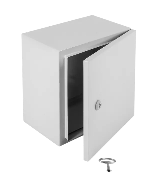 Монтажные шкафы, стойки Elbox Электротех. распред. шкаф IP66 навесной (В400xШ400xГ210) EMW c одной дверью (EMW-400.400.210-1-IP66)