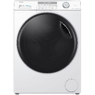 Стиральная машина Haier HWD80-BP14959B белый, загрузка фронтальная 8 кг, 5 кг - сушка, 1400 об/мин, класс: A