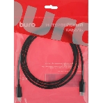Кабель Buro BU-TYPE-C3.2-4KVID-1.5M 1.5м черный, фото3