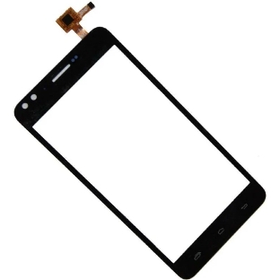 Сенсорное стекло (тачскрин) для Prestigio Muze C3 MultiPhone 3504, черное