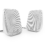 Акустическая система 2.0 Gembird SPK-100-W, белый, 6 Вт, регулятор громкости, USB-питание, фото4