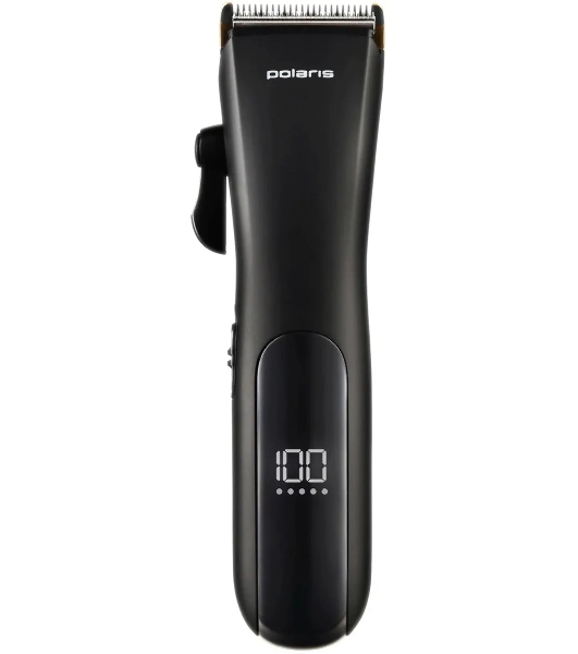 Машинка для стрижки Polaris PHC 2500 черный 3Вт (насадок в компл: 6шт)
