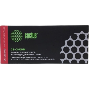 Картридж лазерный Cactus CS-C055HM пурпурный (5900 стр.) для Canon LBP663Cdw/LBP664Cx/MF746Cx/MF742Cdw/MF744Cdw