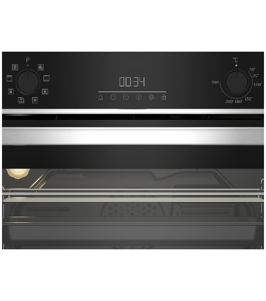Духовой шкаф электрический Beko BBCM13300X, черный/серебристый