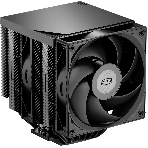 Кулер для процессора PCCooler RT720 TC BK (270W, 4-pin PWM, 157.5mm, Al/Cu, 7x6mm, 2x120mm, 73.32CFM, 34.9dBA, 2200RPM, S: 1851/1700/1200/115X, AM5/AM4, black), фото 1