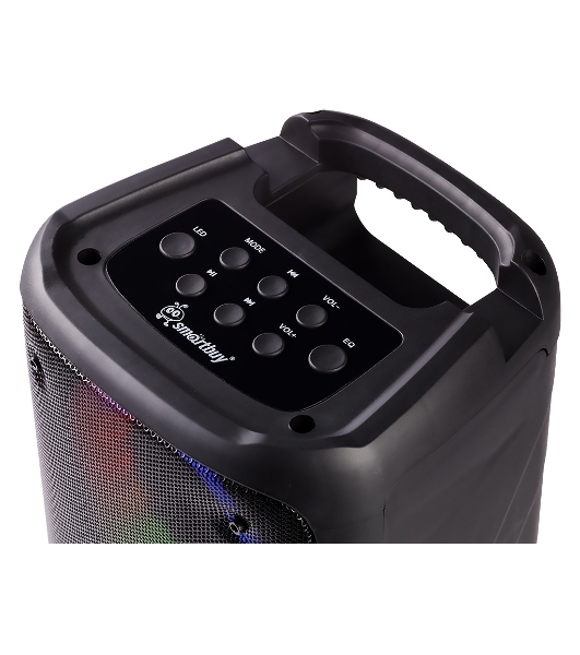 Портативная колонка SmartBuy HUMA 20 Вт, Bluetooth, MP3, FM, LED-подсветка (SBS-5860)