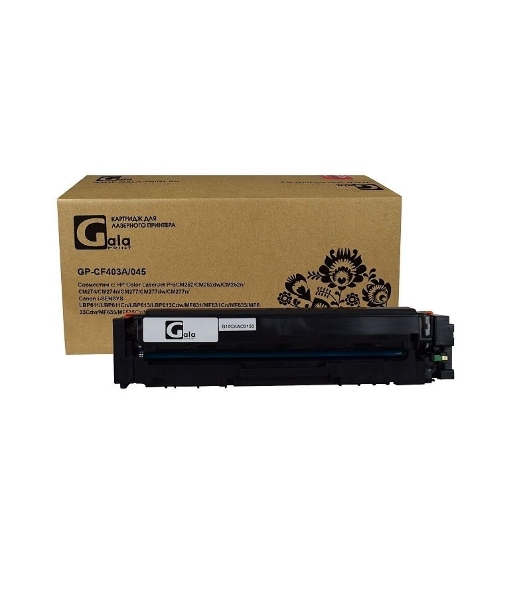 Картридж лазерный GalaPrint GP-CF403A №201A Magenta (1400 стр) для HP Color LaserJet Pro M252/MFP277