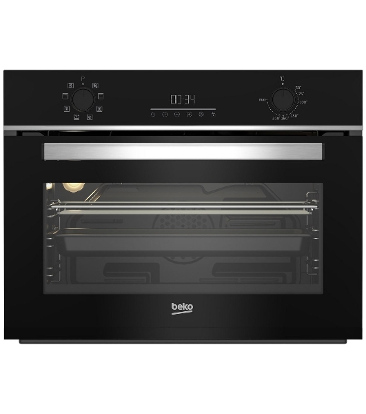 Духовой шкаф электрический Beko BBCM13300X, черный/серебристый