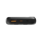 Портативный аккумулятор OLMIO L-10, 10000mAh, 22.5W, QC3.0, PD, LCD, + кабели Lightning\Type-C, черный, фото2