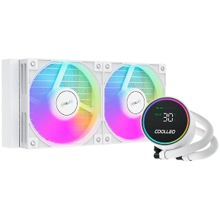 Система жидкостного охлаждения Coolleo ICE Fairy DIG 240 LITE WH (DIG-240-LITE-WH)