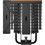 Кулер для процессора PCCooler RZ620Pro TC BK (265W, 4-pin PWM, 160mm, Al/Cu, 6x6mm, 2x120mm, 80CFM, 36.2dBA, 2400RPM, S: 1851/1700/1200/115X, AM5/AM4, black), фото2