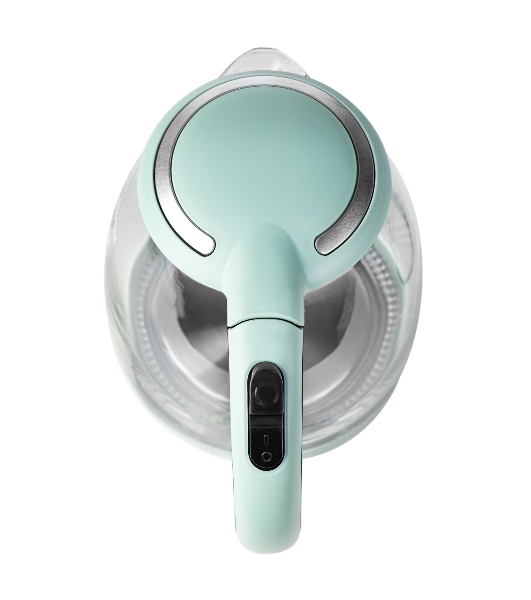 Электрочайник Centek CT-0008 мятный, 1.7 л, 2200 Вт, скрытый нагревательный элемент