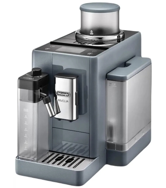Кофемашина автоматическая DeLonghi EXAM440.55.G серый, исп. кофе - молотый/зерна, 1.4 л, 1450 Вт, 19 Бар.