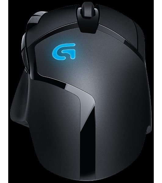 Мышь проводная Logitech G402 Hyperion Fury, черный, 4000 dpi, USB, кнопки - 8