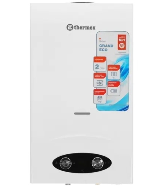Колонка газовая Thermex G 20 D Eco белый