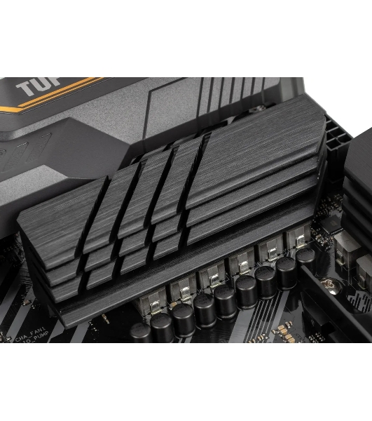 Материнская плата ASUS TUF GAMING B450-PLUS II, AM4, AMD B450, 4xDDR4, 6xSATA, 2xM.2, 1xPCI-E 3.0 x16, 1xPCI-E 2.0 x16, 3xPCI-E x1, 1xHDMI, 1xDP, 1x 1Gb LAN, 4xUSB 3.2 Gen 1, 1xUSB 3.2 Gen 2, 1xUSB-C 3.2 Gen 2, 5x3.5 мм, 7.1, ATX