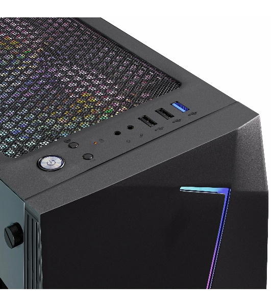 Компьютерный корпус ABR GQ-2 (8018) (USB 3.0X1 + USB 2.0 X2+audio)