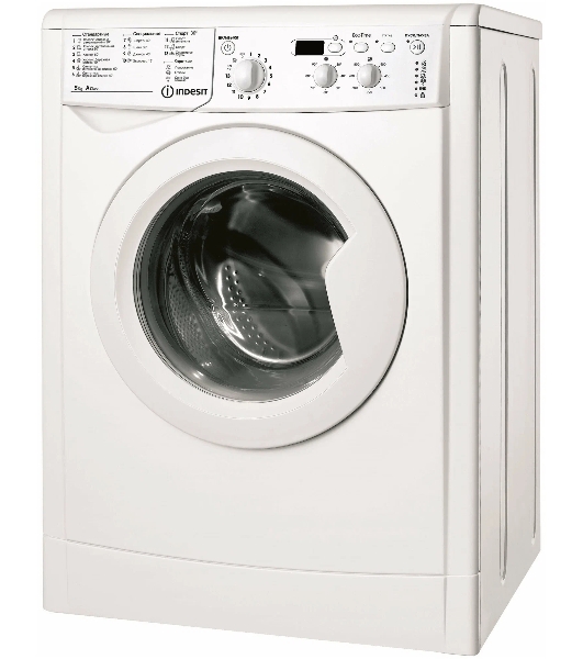 Стиральная машина Indesit IWSD 51051 CIS белый, загрузка фронтальная 5 кг, 1000 об/мин., класс: А