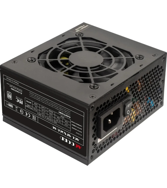 Блок питания Accord ACC-SFX500-80 SFX, 500Вт, 80мм, черный