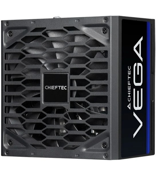 Блок питания Chieftec Vega PPG-750-S, 750Вт, 80 PLUS Gold, 135мм, черный