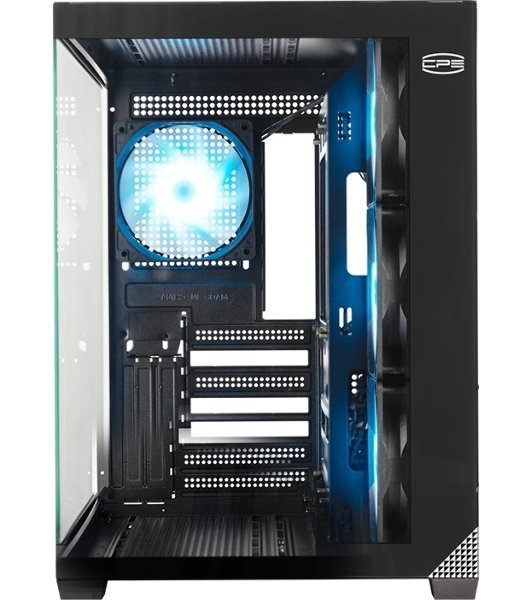 Компьютерный корпус без блока питания PCCooler C3T700 BK, Midi-Tower, TG, no fans, 1xUSB-A 3.0 + 1xUSB-A 2.0 + 1xUSB-C, ATX, mATX, mITX черный