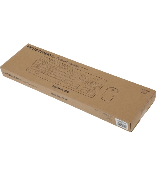 Комплект клавиатура+мышь Logitech MK370 беспроводной, USB, чёрный