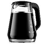 Электрочайник BRAYER BR6105 черный, 1.0 л, 1100 Вт, скрытый нагревательный элемент, поддержание температуры, фото4