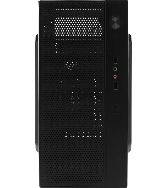 Компьютерный корпус Accord ENTRY ACC-242B черный без БП mATX 2xUSB 2.0 audio