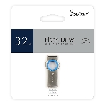 Флешка USB SmartBuy MC2 Metal Blue (SB032GbMC2), 32Gb, USB 2.0, R/W 25/15, синий/серебристый, фото2