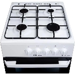 Плита газовая Hansa FCGW510029A белый, конфорок 4 газовых, духовка 53 л, 50 см x 85 см x 57 см, фото4
