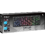 Клавиатура проводная Defender Dark Lord GK-580, USB, черный, фото3