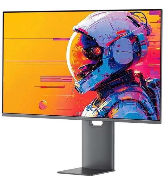 Монитор 31.5' Digma Pro Vision L QD OLED 3840x2160, 240 Гц, 1 мс, 16:9, 1000 кд/м², 1xHDMI, 1xDP, 1xUSB, G-Sync, FreeSync, серебристый