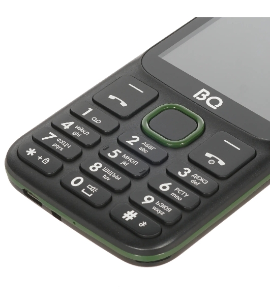 Мобильный телефон BQ 3590 Step XXL+ черный/зеленый