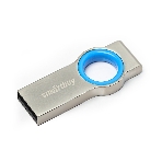 Флешка USB SmartBuy MC2 Metal Blue (SB032GbMC2), 32Gb, USB 2.0, R/W 25/15, синий/серебристый, фото3