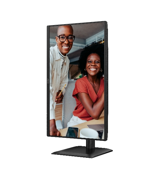 Монитор 23.8' AOC 24E4CV IPS 1920x1080, 120 Гц, 4 мс, 16:9, 300 кд/м², HDMI, DP 1.4, USB-C (90 Вт), 4xUSB 3.2, 3.5 Jack, USB Hub (4x USB 3.2), HDR10, Adaptive-Sync, черный
