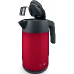 Чайник электрический Bosch TWK7L464 1.7 л, 2400 Вт., нерж.сталь, покрытая эмалью, красный, шкала уровня воды, фото5