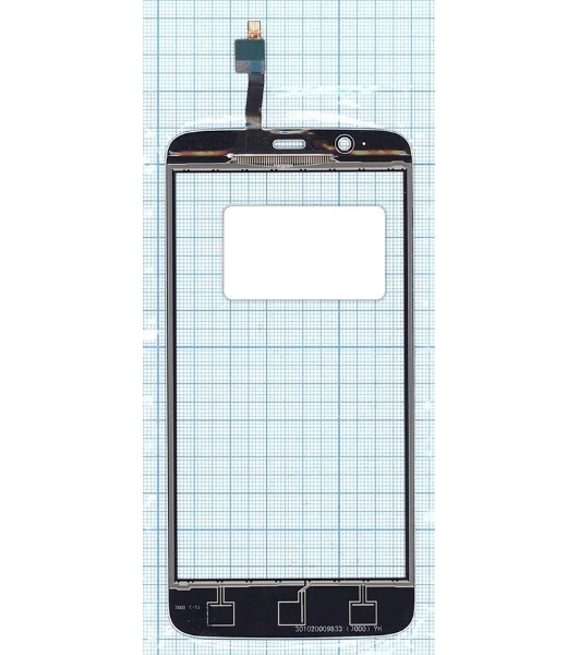 Сенсорное стекло (тачскрин) для ZTE Blade A310, белое