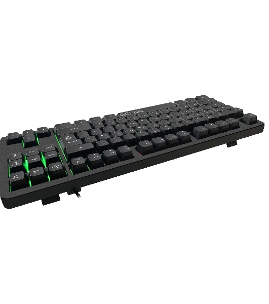 Клавиатура проводная Defender Dark Lord GK-580, USB, черный
