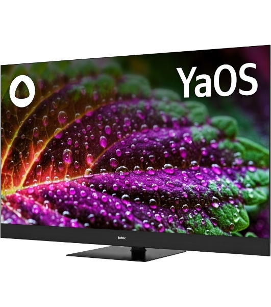 Телевизор BBK 43' 43LED-8259/UTS2C черный QLED UHD 60Hz Яндекс ТВ 1.5GB/8GB