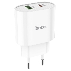 Сетевое зарядное устройство HOCO (6931474757319) C95A Lineal PD 20W+QC3.0 (белый), фото5