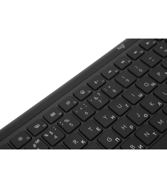 Комплект клавиатура+мышь Logitech MK950 беспроводной, USB, графитовый/чёрный