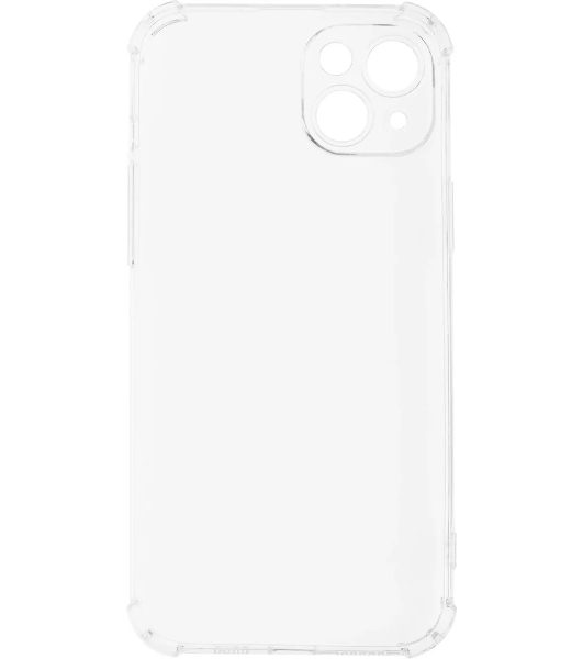 Чехол (клип-кейс) BoraSCO для Apple iPhone 15 Plus прозрачный