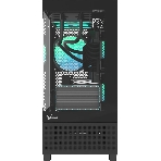 Компьютерный корпус AeroCool/Formula V Line Crystal E1M Black, MATX, USB3.0*2, Switch Display Panel, фото7