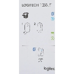 Мышь беспроводная Logitech Pebble M350 белый, 1000 dpi, радиоканал, Bluetooth, USB, кнопки - 3, фото3