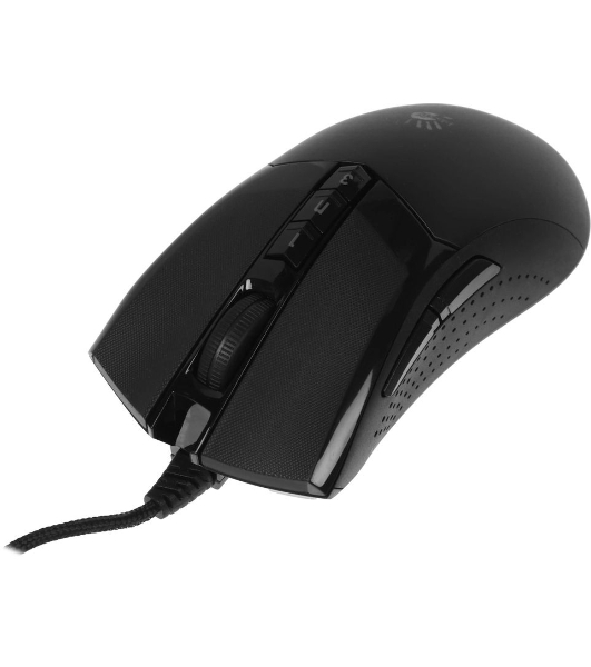 Мышь проводная A4Tech Bloody W90 Max черный, 10000 dpi, USB, кнопки - 10